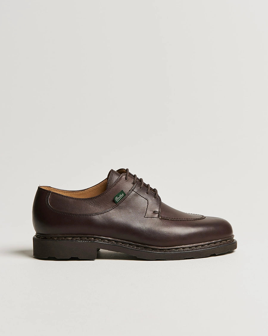 Paraboot Avignon Derby Cafe Dark Brown Malahide Menswear