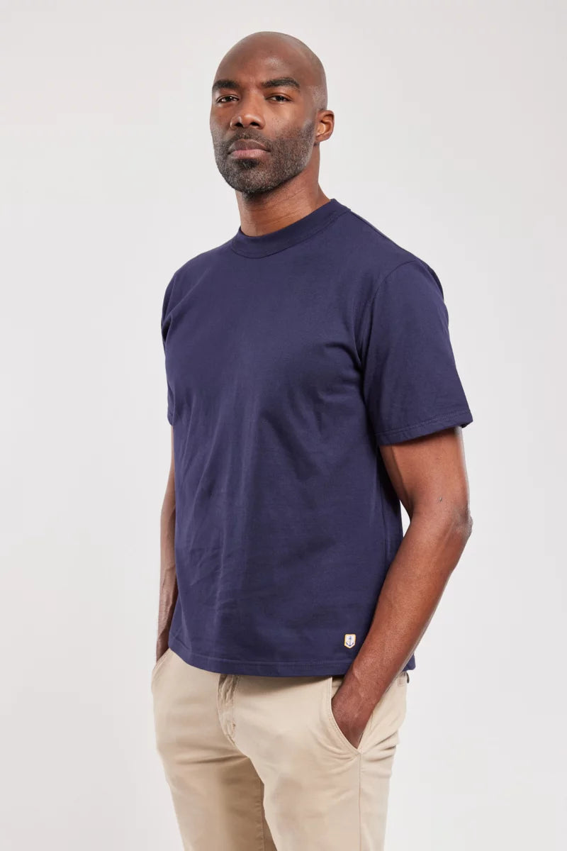 Armor Lux Organic Cotton Navy T-Shirt