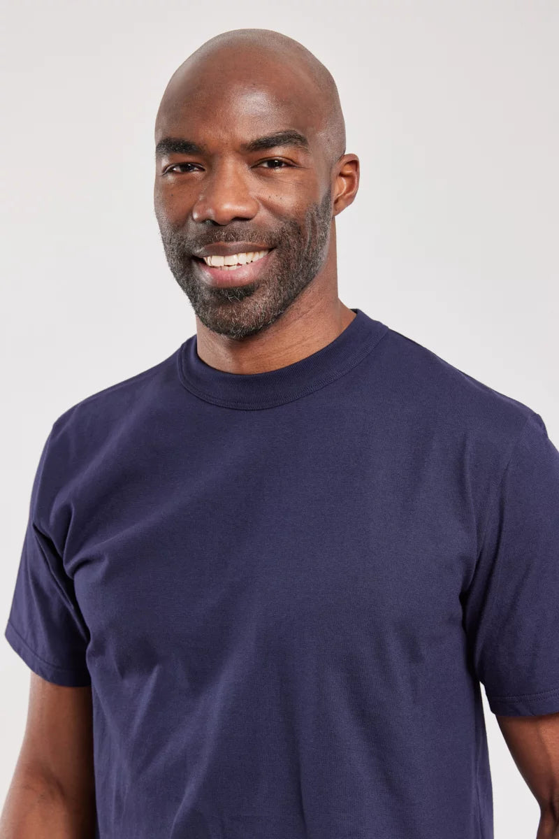 Armor Lux Organic Cotton Navy T-Shirt