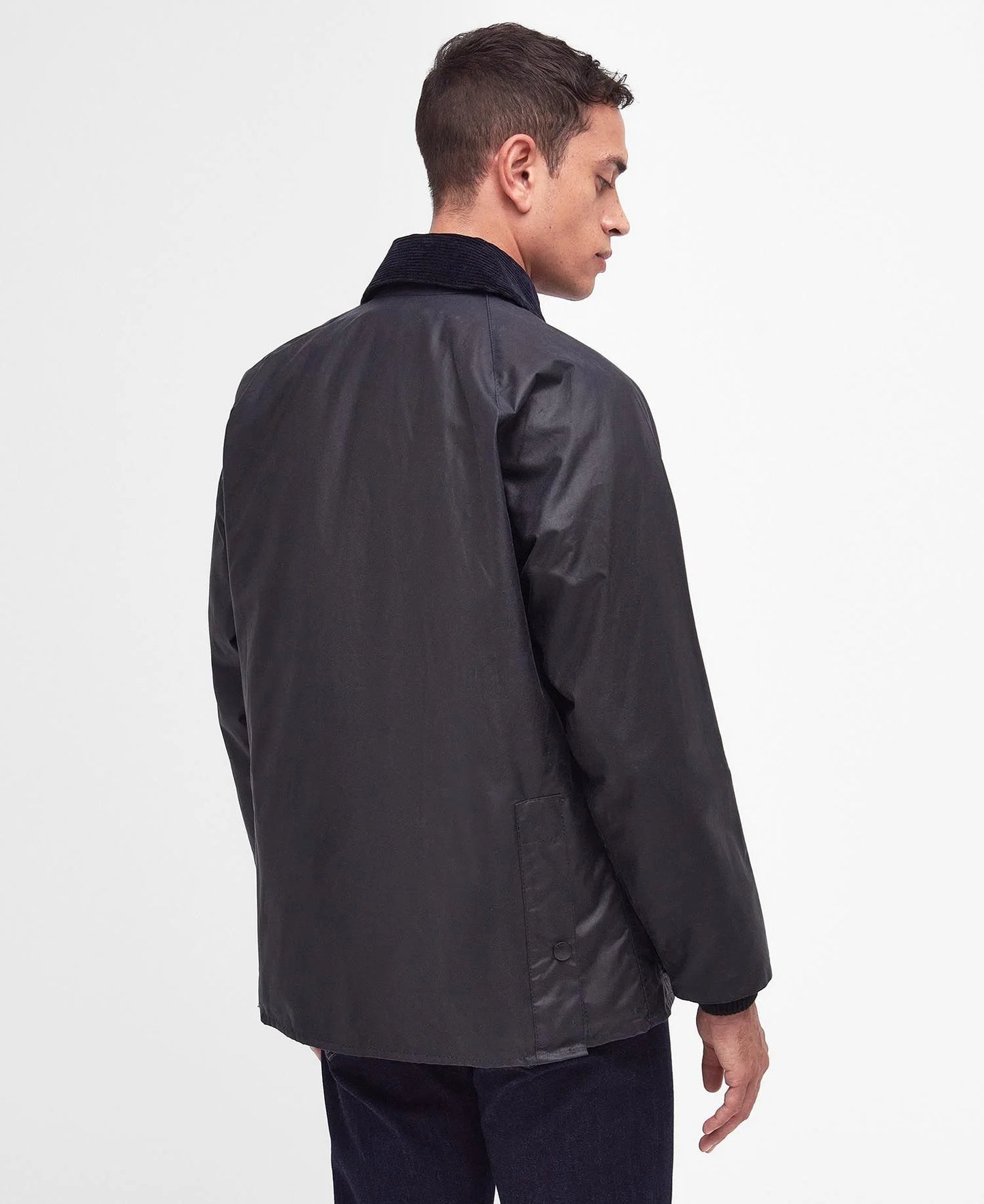 Barbour Navy Bedale Wax Jacket