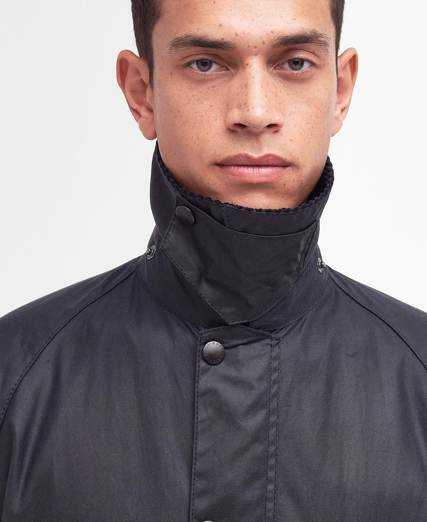 Barbour Navy Bedale Wax Jacket