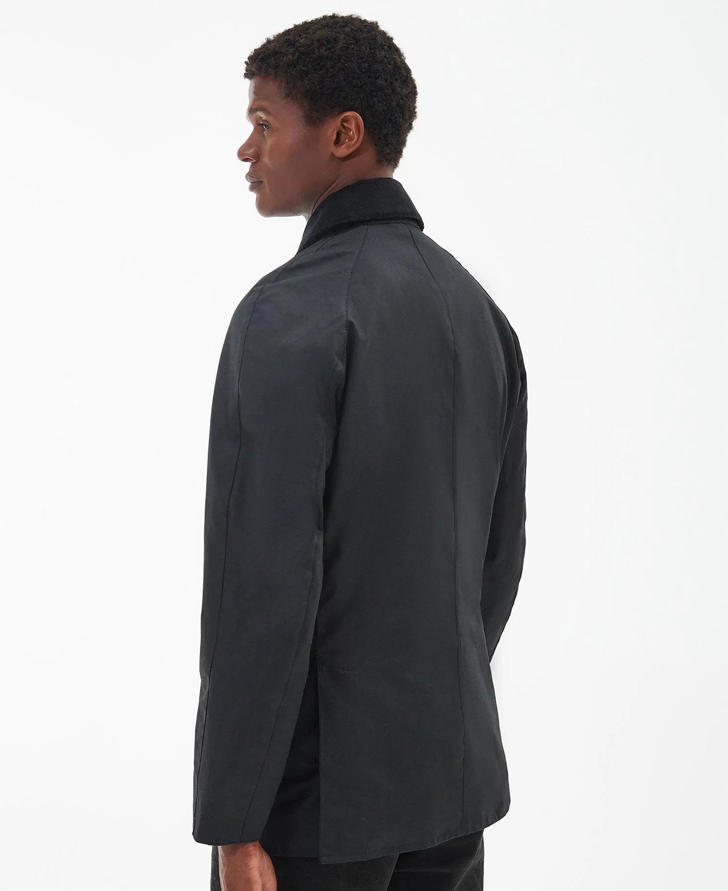 Barbour Black Ashby Wax Jacket
