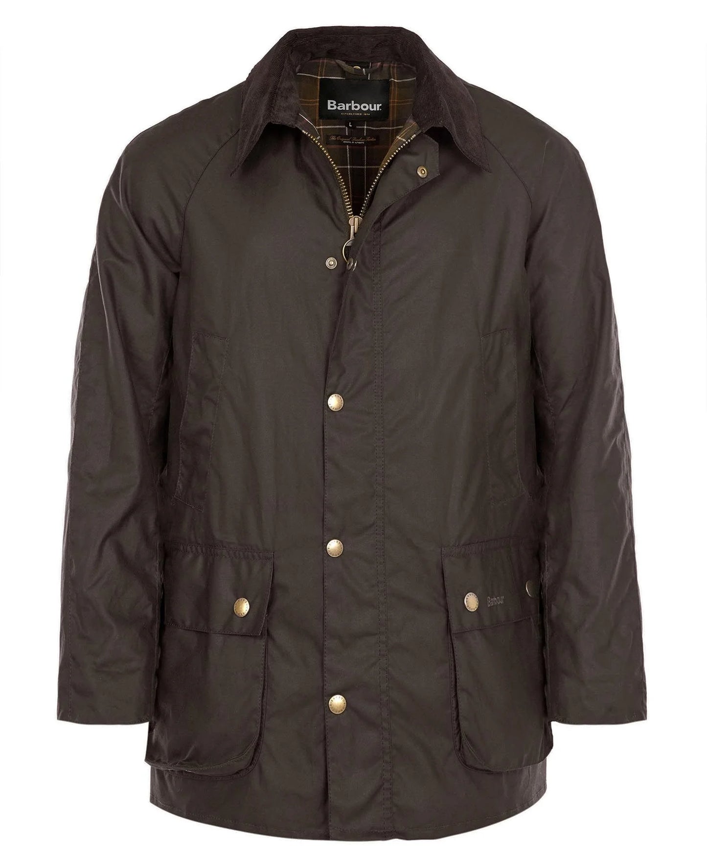 Barbour Olive Ashby Wax Jacket