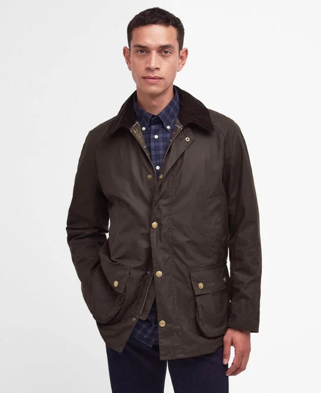 Barbour Olive Ashby Wax Jacket