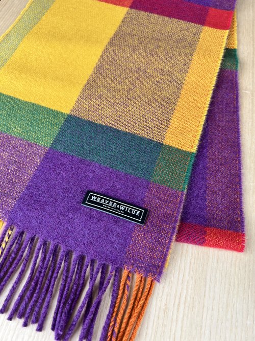 McNutt's Full Bloom Merino Wool Scarf