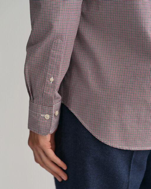 Gant Cherry Micro Check Poplin Regular Fit