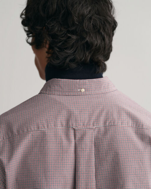 Gant Cherry Micro Check Poplin Regular Fit