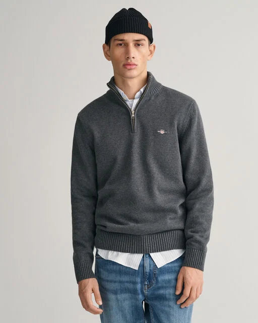 Gant half top zip jumper sale