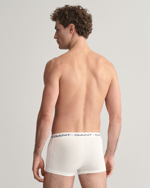 Gant White 3 Pack Trunks