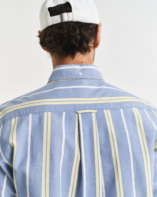 Gant Blue Stripe Archive Oxford Regular Fit