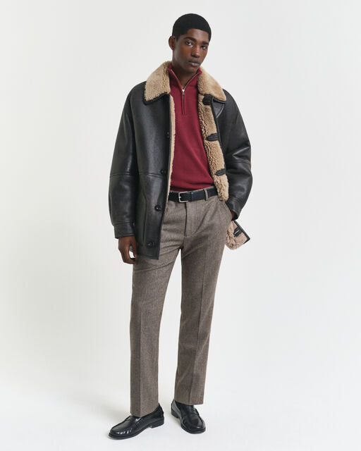 Gant Cherry Cotton Half Zip Jumper
