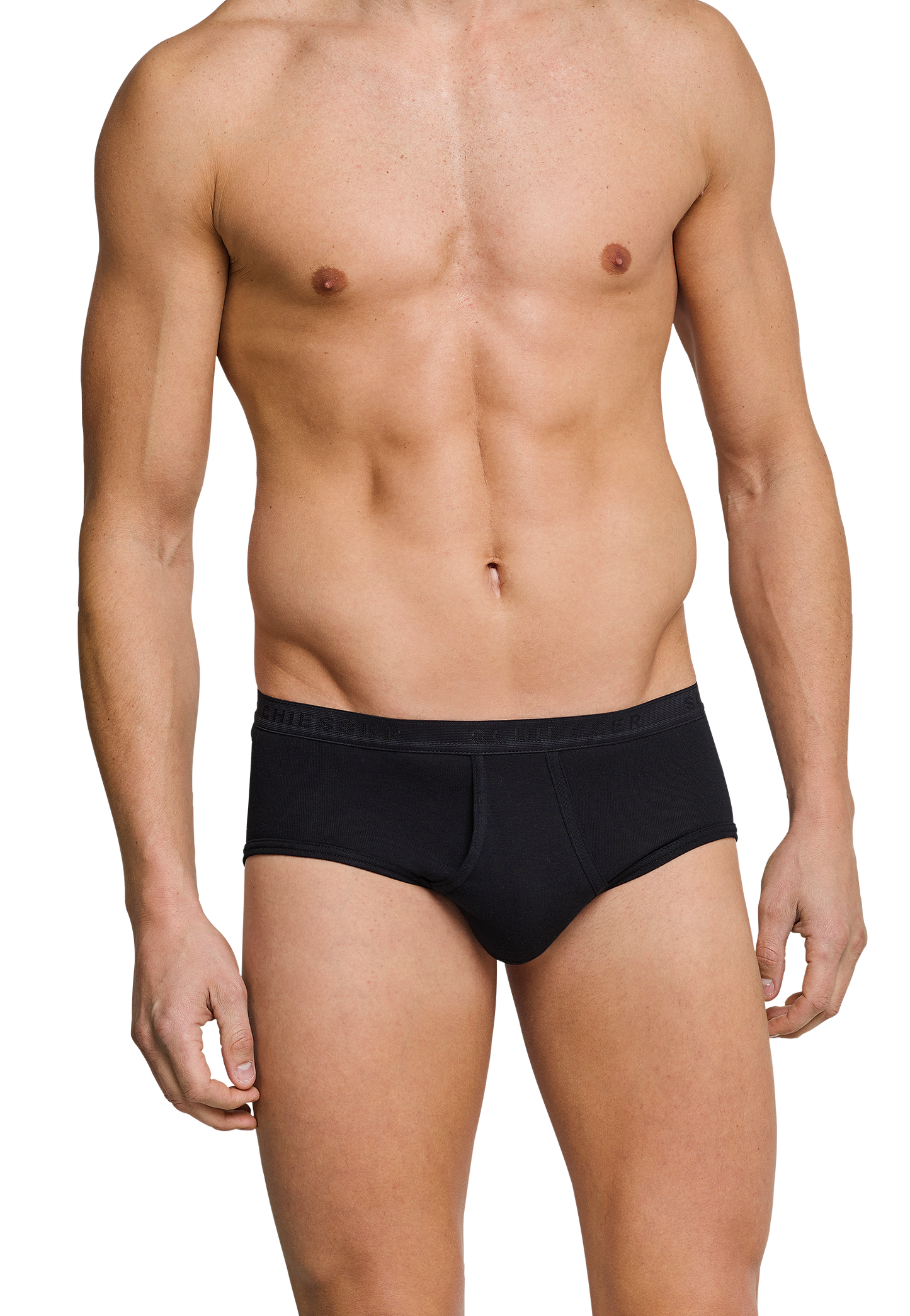 Schiesser Original Classics Black "Y" Fronts