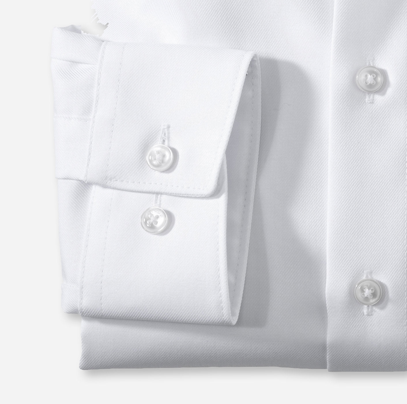 Olymp White Heavy Twill Modern Fit Shirt