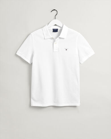 Gant White Original Pique Polo 100% Cotton