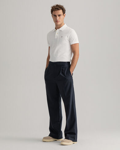 Gant White Original Pique Polo 100% Cotton