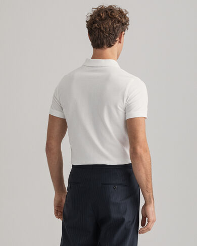 Gant White Original Pique Polo 100% Cotton