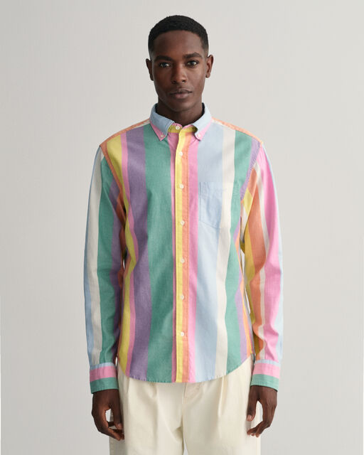 Gant Multi Stripe Oxford Regular Fit