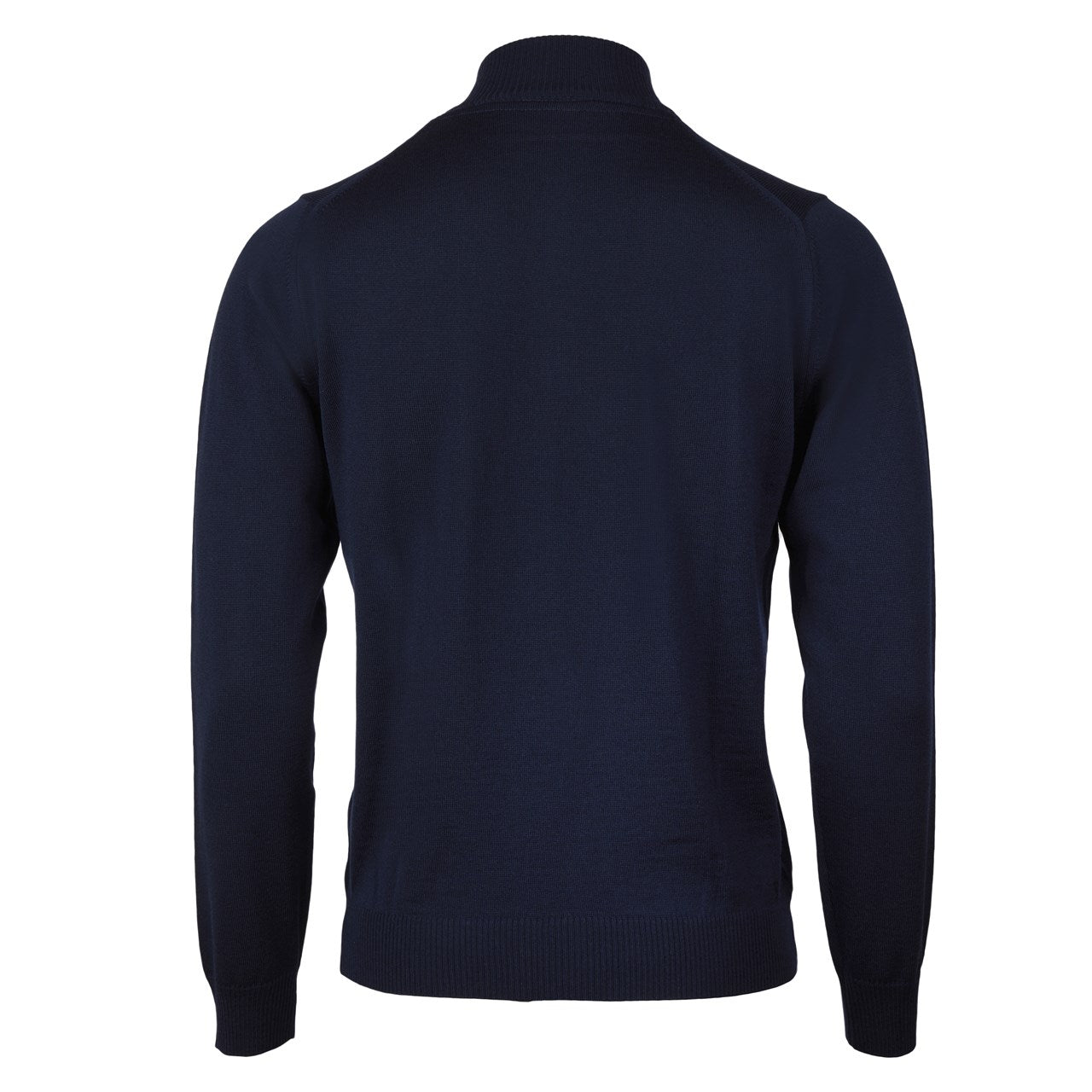 Stenströms Navy Merino Wool Halfzip