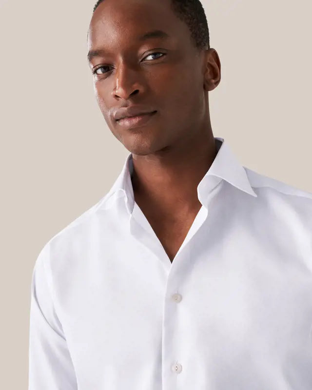Eton White CONTEMPORARY Signature Twill Shirt