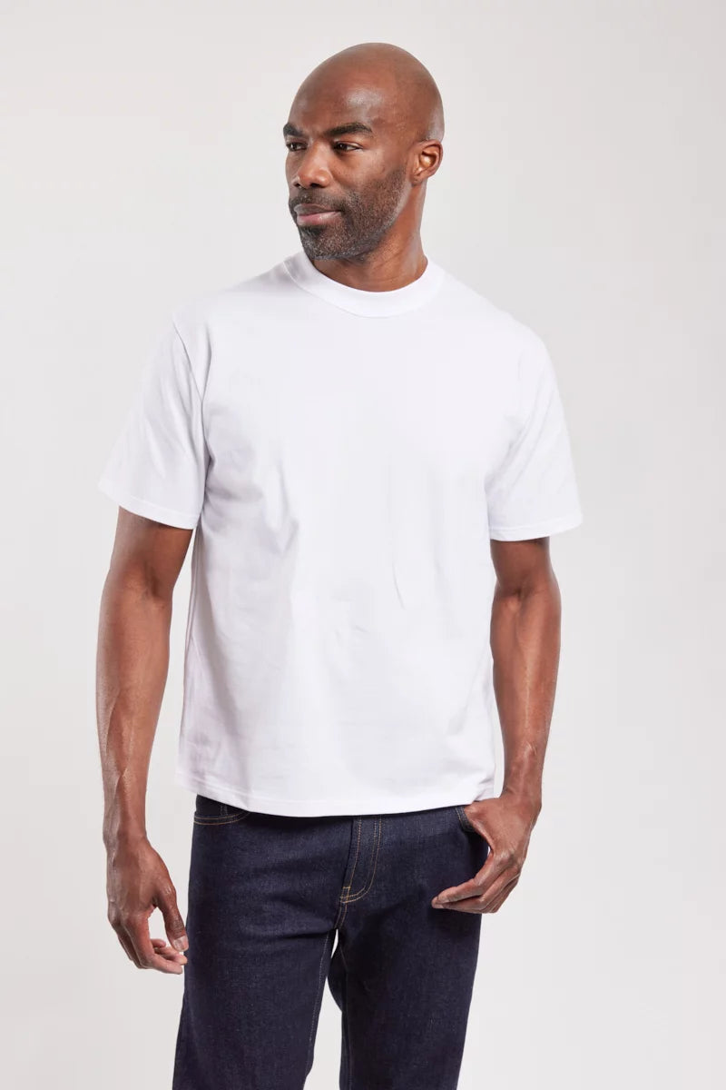 Armor Lux Organic Cotton White T-Shirt