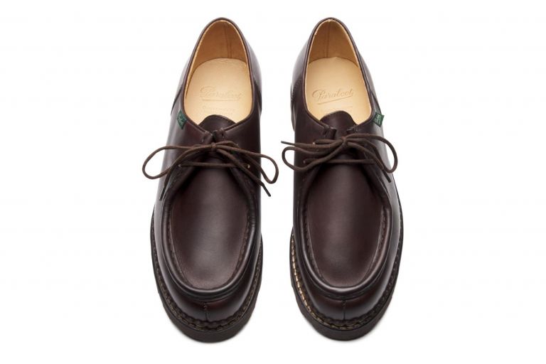 Paraboot Michael Lisse Cafe- Dark Brown