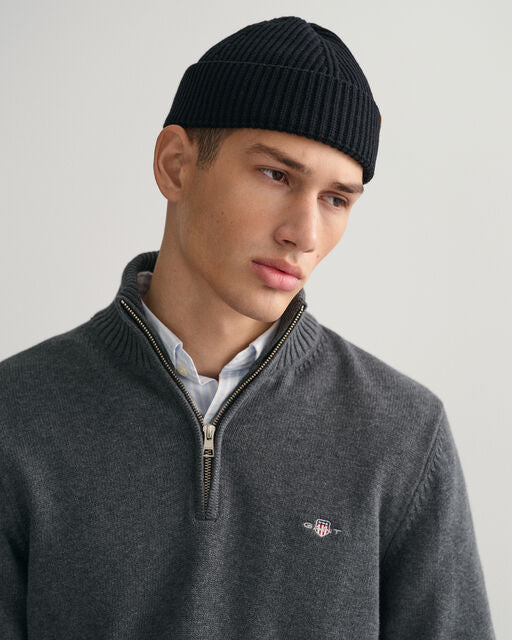 Gant grey discount half zip jumper