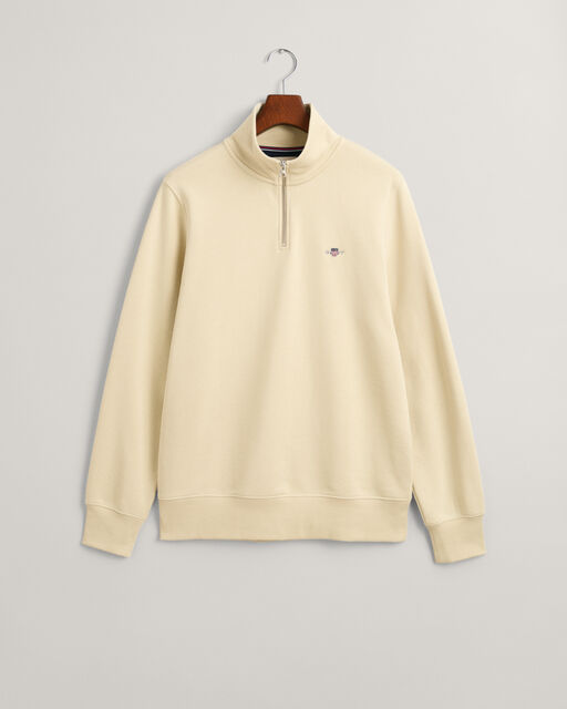 Gant Sand Shield Half Zip Sweatshirt