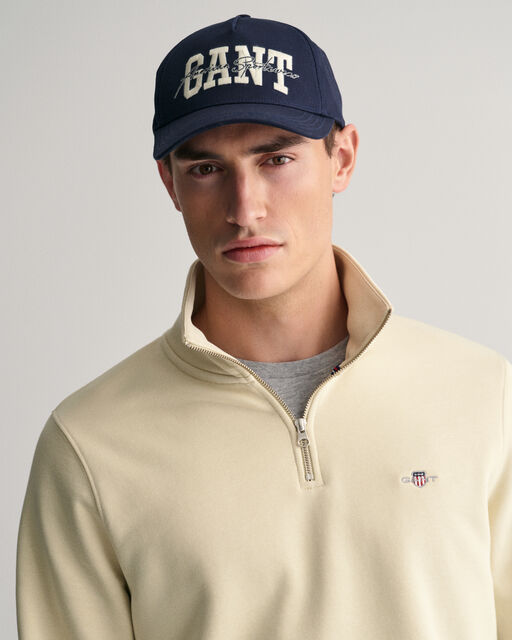 Gant Sand Shield Half Zip Sweatshirt