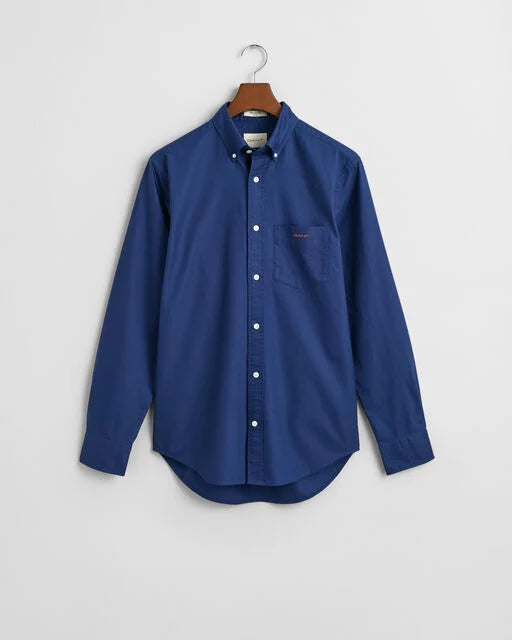 Gant Navy Beefy Oxford Regular Fit Shirt