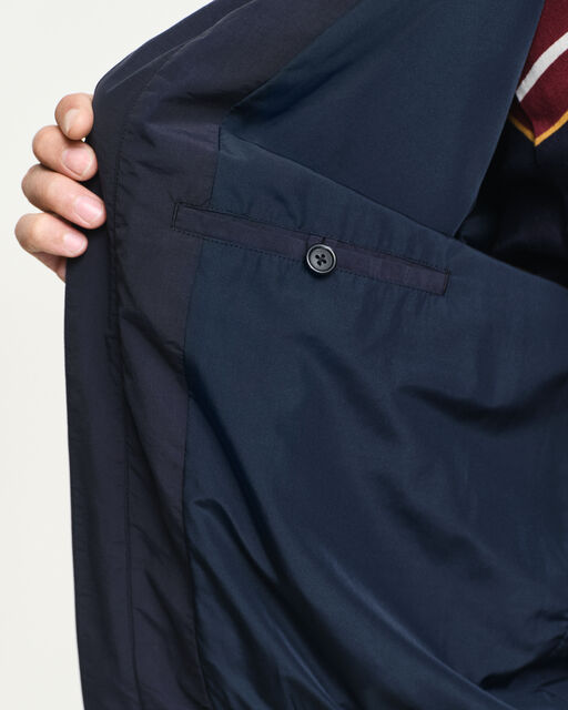 Gant Navy Cotton Harrington Jacket