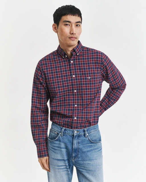 Gant Cherry Classic Poplin Check Shirt