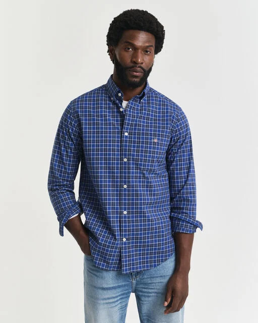 Gant Inky Classic Poplin Check Shirt