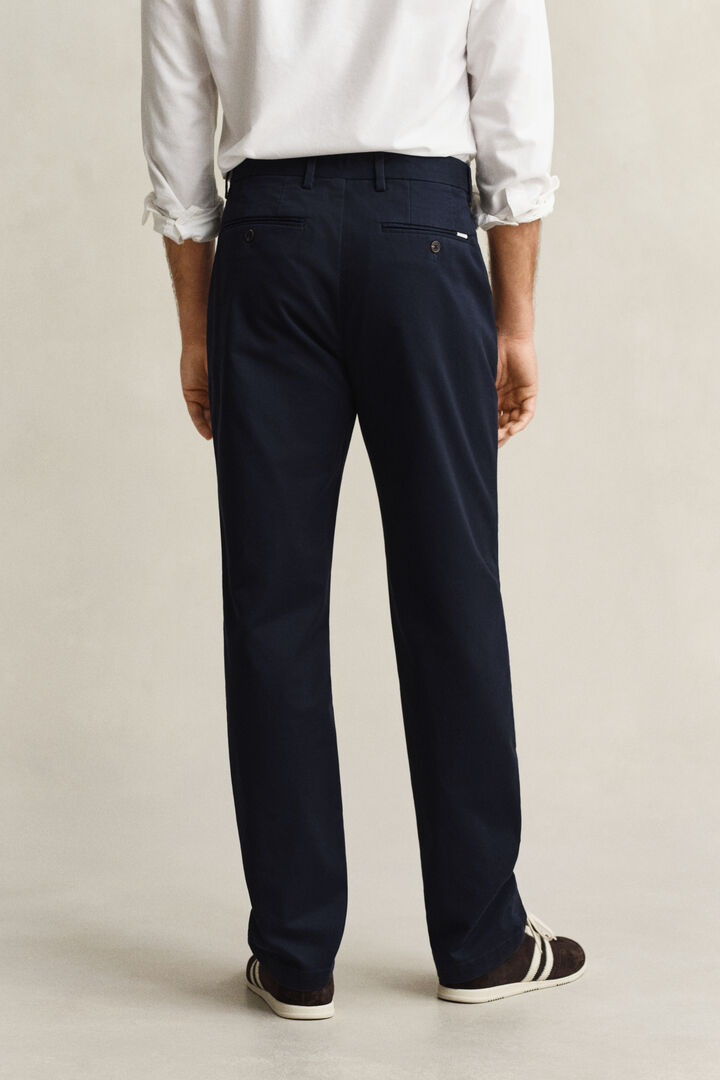 Gant Navy Regular Fit Smart Chinos