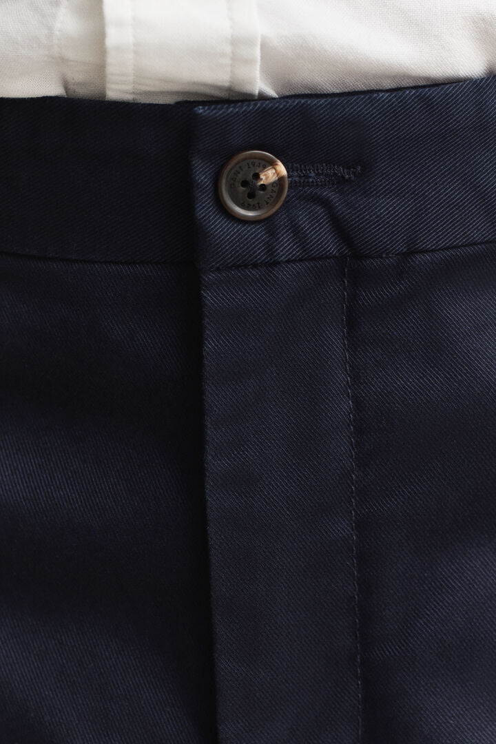 Gant Navy Regular Fit Smart Chinos