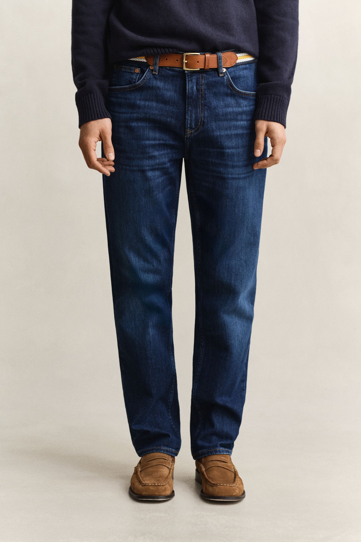 Gant Regular Fit Clean Wash Jeans
