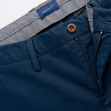 Gant Navy Slim Tech Prep Chinos