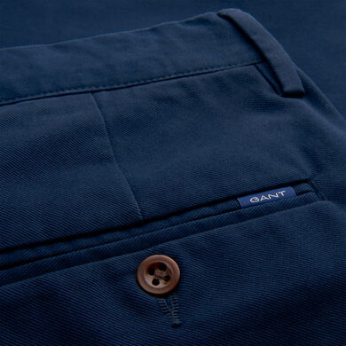 Gant Navy Slim Tech Prep Chinos