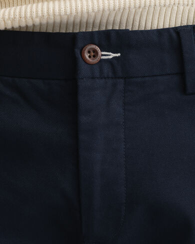 Gant Navy Slim Tech Prep Chinos