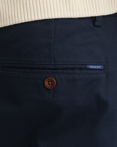 Gant Navy Slim Tech Prep Chinos