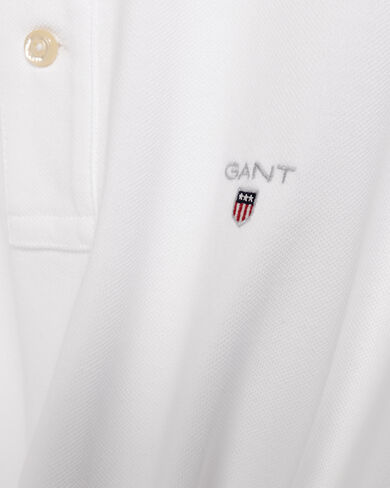 Gant White Original Pique Polo 100% Cotton