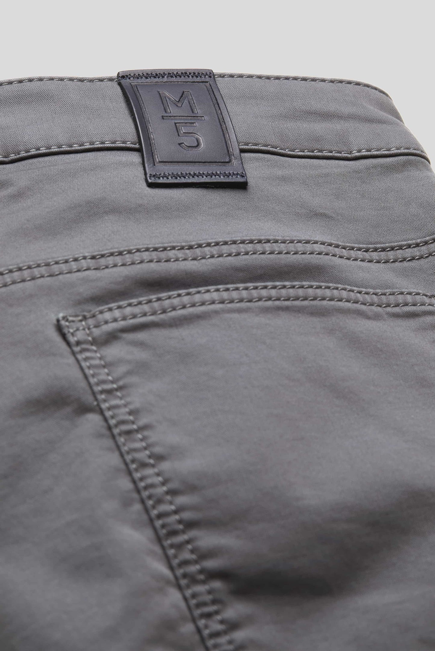 M5 Grey 5 Pocket Slim Fit Chinos
