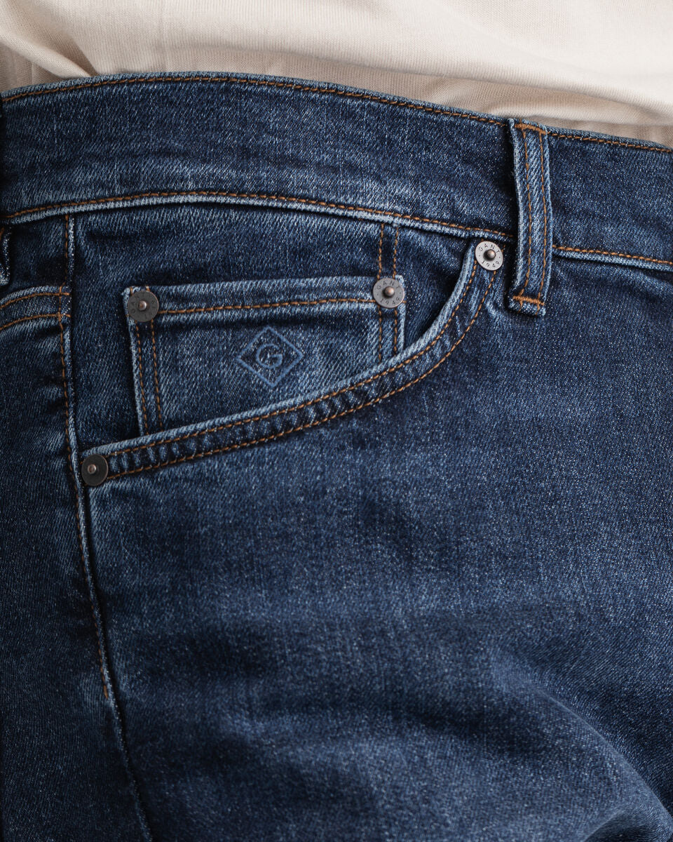 Gant Hayes Slim Fit Blue Jeans