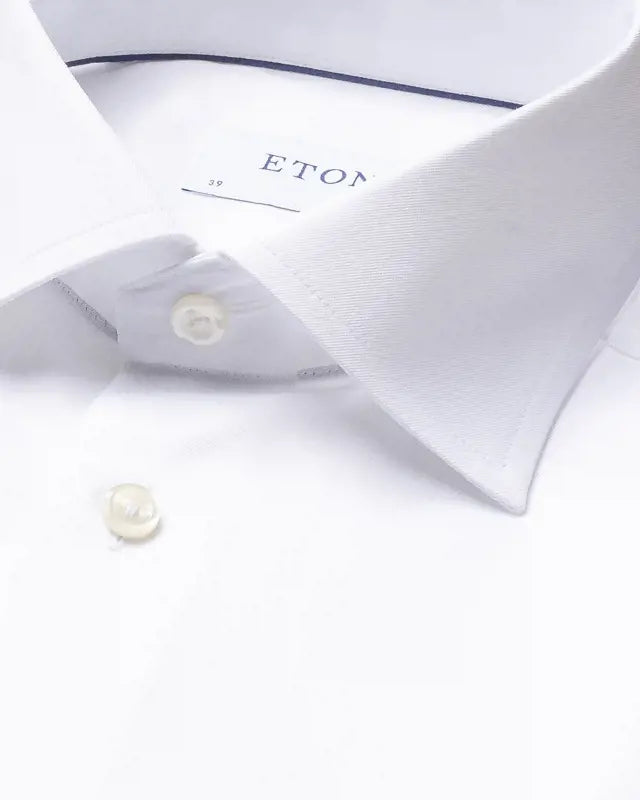 Eton White CONTEMPORARY Signature Twill Shirt