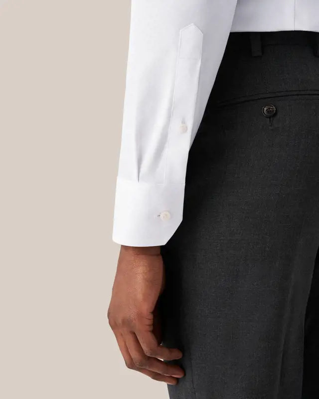 Eton White CONTEMPORARY Signature Twill Shirt